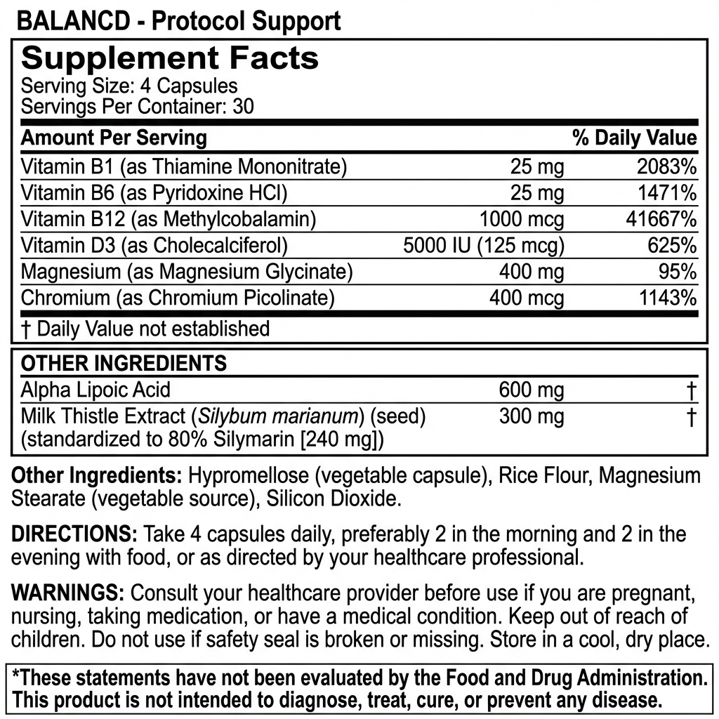 BALANCD - The Complete Peptide Support Stack